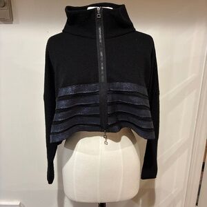 Sarah Pacini Cropped Sweater